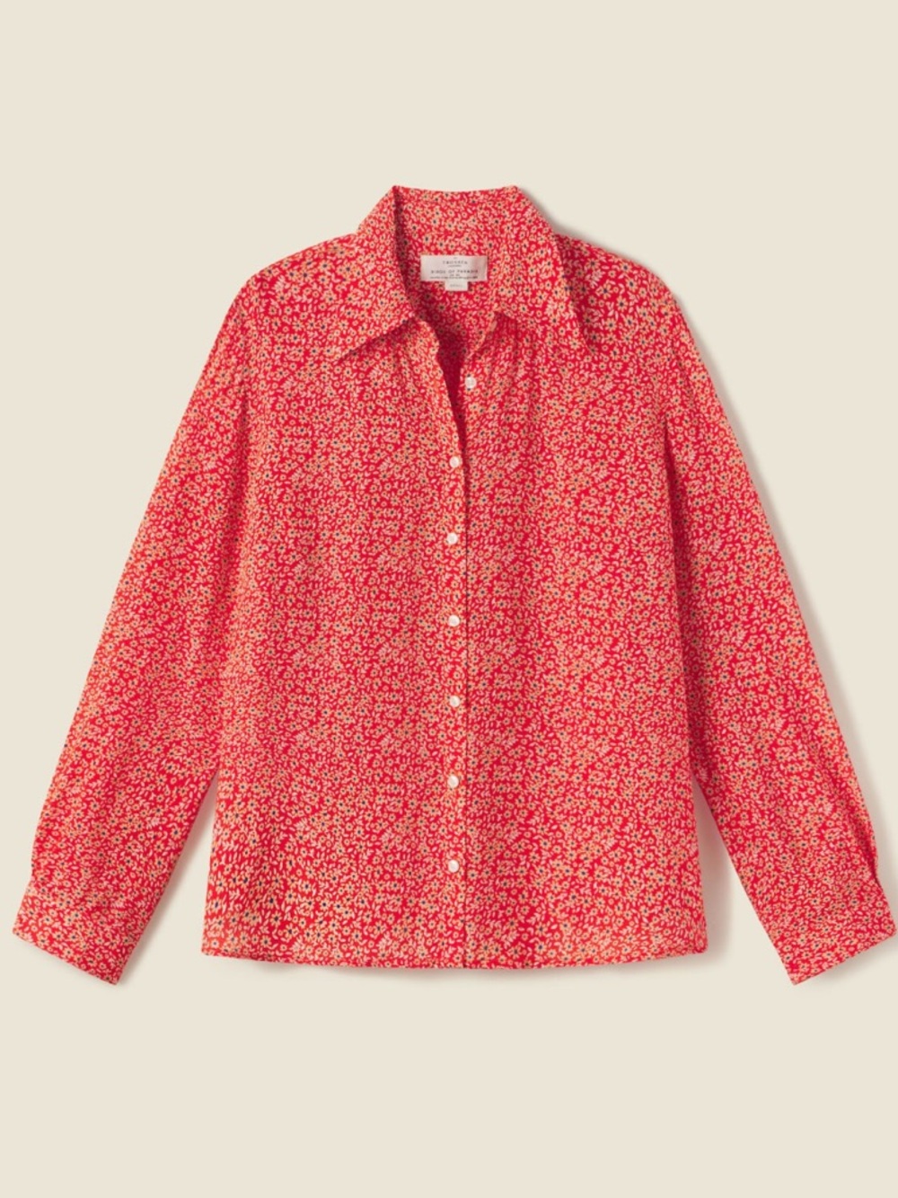 NWT Trovata Lily Shirt, Rio Daisy, Small